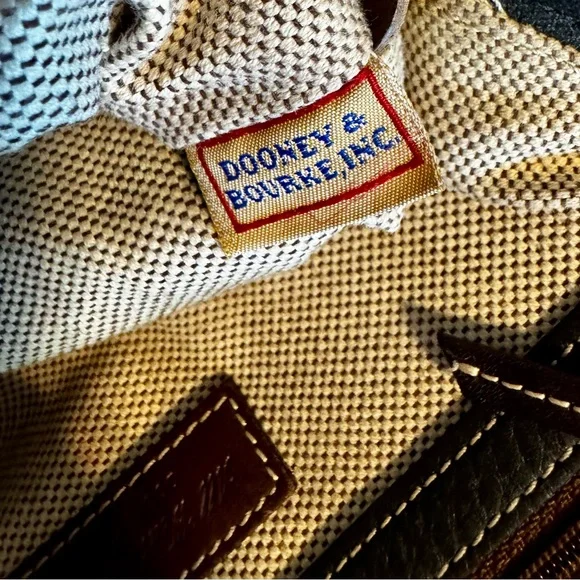 Dooney & Bourke Black Textured Pebbled Leather Bag - Picture 7 of 7